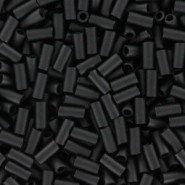 Miyuki Bugles 3mm Stiftperlen Matte black BGL1-401F